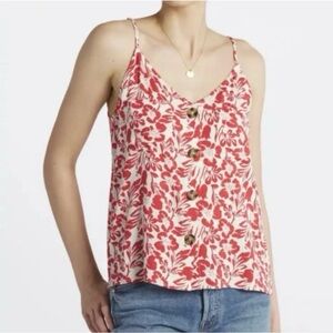 Market and Spruce | Floral Tank with Spaghetti Straps | Size L